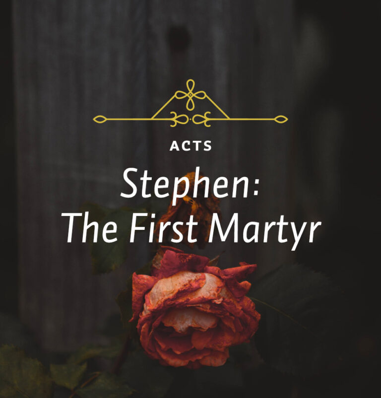 Stephen: The First Martyr