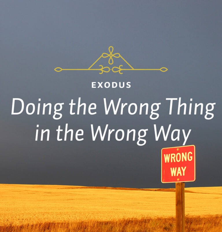 Doing the Wrong Thing in the Wrong Way