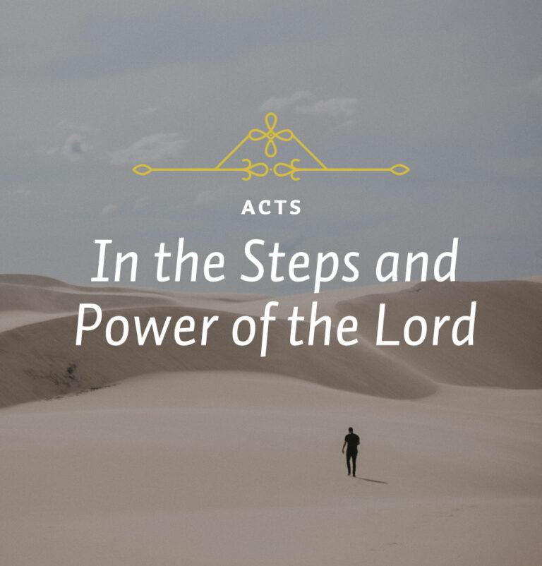 In the Steps and Power of the Lord