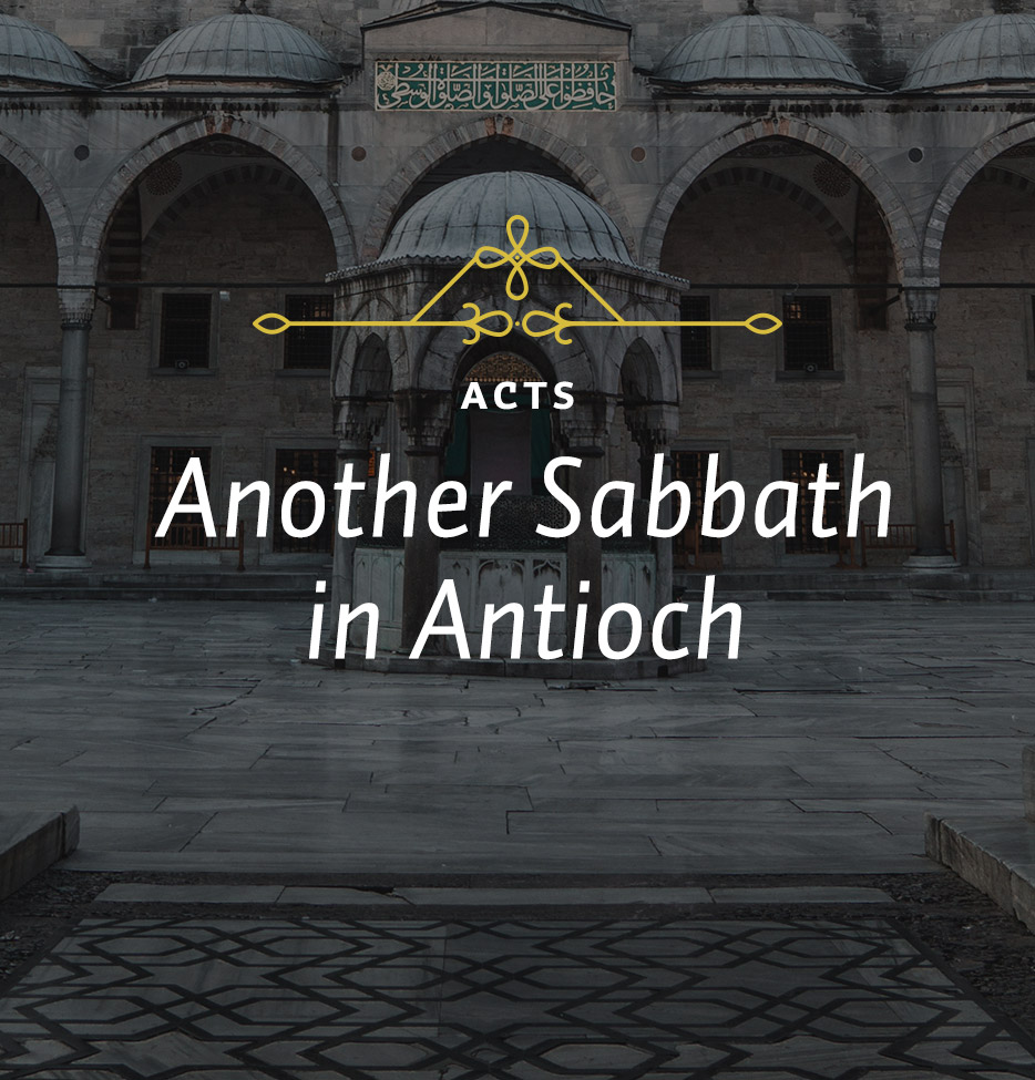 Another Sabbath in Antioch