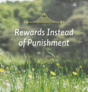 Rewards instead of punishment